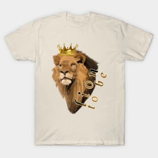 Lion, the king T-Shirt